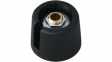 A3020069 Control knob with recess black 20 mm