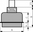 57-30360 Штекер кабеля Centronic 36P