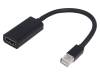 50432, Кабель; DisplayPort 1.1; вилка mini DisplayPort, гнездо HDMI, QOLTEC