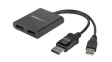 MSTDP122DP Adapter, DisplayPort Plug / DisplayPort Socket