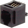 615006138521 Modular jack vertical 6 Unshielded