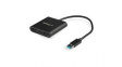 USB32HD2 Dual Adapter, USB-A Plug - HDMI Socket