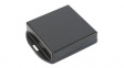 1551WXFLBK Watertight Enclosure Flanged 1551 80x80x22mm Black Polycarbonate IP68