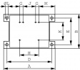 VCM 25/1/15 PCB transformer 25 VA 15 VAC (1x)