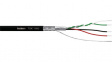 TSK1160 [50 м] Кабель; USB 2.0; 1x2x0,08мм2 + 2x0,14мм2; многопров; OFC; черный