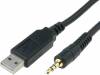 TTL-232R-3V3-AJ, Модуль: проводной встроенный; Jack 3,5 мм, USB A; Uвх./вых:3,3 В, FTDI