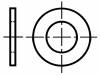 1066129, Шайба; круглая; M4; D=8мм; h=0,8мм; сталь; Покрытие: цинк; DIN:1440, BOSSARD