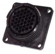 182920-1 Female receptacle series CPC 37-pin CPC1, Accepts Female Contacts/Square Flange