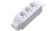 108922 Outlet tap, 4 x Type J (T13), white