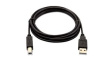 V7USB2AB-02M-1E USB Cable USB-A Plug - USB-B Plug 2m USB 2.0 Black