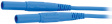 XMF-414 100CM RED Safety test lead diam. 4 mm Red 100 cm 1 mm2 CAT III