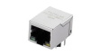 TMJ4011BBNL Industrial Connector, 10/100 Base-T, RJ45, Socket, Right Angle, Ports - 1, Contacts - 8