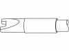 C245-019, Жало; специальное; 4,5мм; longlife, JBC TOOLS