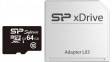 SP064GBSTXDU1V10AP SP xDrive adapter & microsDXC Card 64GB for Mac