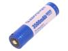 ICR18650-350PCM MICRO-USB, ACCU-ICR18650-USB, KEEPPOWER