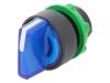 ZB5AK1263 Switch: rotary; 2-position; 22mm; blue; Illumin: LED; IP66; O22mm