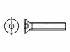 M4X30/BN21 DIN7991 ~ISO10642 Винт; M4x30; Головка: потайная; Шлиц: внутренний шестигранник