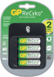 GP 550 GPPB550GS210BCA-C4 Charger NiMH/NiCd 2/4x AA / 2/4x AAA