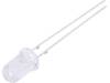 OSK5DK5111A LED; 5мм; розовый; 5800-7000мкд; 15°; Поверхность: выпуклая