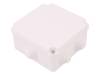 0222-00, Корпус: соединительная коробка; Х:108мм; Y:108мм; Z:58мм; IP55, ELEKTRO-PLAST NASIELSK