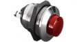 MP0012/RD Переключатель: кнопочный; Положения: 2; SPST-NO; 0,25A/250ВAC