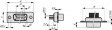 HD-D 62 SY2 D-Sub high-density socket 62P