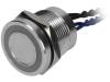 PS193P10Y01B12VL Переключатель: пьезоэлектрический; Положения: 2; SPST-NO; IP68