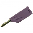 LAS N WS VIOLETT / VIOLET Plug diam. 4 mm violet