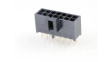 105310-1114 Nano-Fit Vertical Header THT 2.50mm Dual Row 14 Circuits with Kinked Pins Tin (Sn) Plating Black Glow-Wire Capable Tray