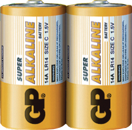 GP 14A-S2 / LR14 / C [2 шт], Primary battery 1.5 V, LR14, GP Batteries
