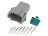 AT04-08PA-KIT01 Разъем: провод-провод; AT; вилка; "папа"; Размер:16; 20?16AWG; 13А