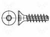 M3X16/BN11308 Винт; 3x16; Головка: потайная; Torx; сталь; цинк; Размер: TX08; 5,5мм