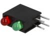 L-934MD/1LI1LGD LED; в корпусе; красный/зеленый; 3мм; Кол-во диод: 2; 20мА; 40°