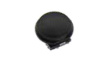 10S09 Switch Cap, Round, Black, Ultramec 6C Series