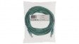 VLCT85000G50 Patch cable CAT5e UTP 5 m Green
