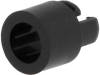 FIX-LED5-14 Держатель LED; 5мм; одноэлементный; черный; UL94V-2; L:10,3мм