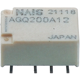 AGQ210A4HZ, Signal Relay 4.5 VDC 202.5 Ohm 100 mW SMD, Panasonic