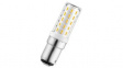 141869 LED Bulb 3W 230V 3000K 330lm BA15d 56mm