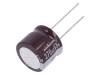 UPM1J271MHD6 Конденсатор: электролитический; с низким импедансом; THT; 270мкФ