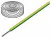 23913 Провод; SiF; многопров; Cu; 6мм2; силикон; желто-зеленый; -60?180°C