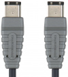 BCL6002 FireWire cable, 6p-6p, m-m 2 m Blue
