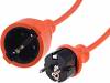 PS-170S/10-1.5, Сетевой удлинитель; Schuko; Гнезда:1; ПВХ; оранжевый; 3x1,5мм2, JONEX