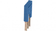 3213099 FBS 3-3,5 BU Plug-in Bridge, Blue, Poles, 3, Pitch 3.5 mm