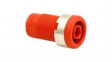 RND 350-00134 Banana Socket  diam.4mm Red 36A M3 Screw