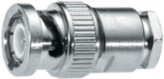 11 BNC-75-4-3/133 NE, Cable plug RG-59-B/U/GX-04273 75 Ohm, 1 GHz, Male, BNC BNC Straight, Huber+Suhner