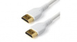 RHDMM1MPW Hight Speed Video Cable with Ethernet, HDMI Plug - HDMI Plug, 3840 x 2160, 1m