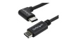 USB2CC1MR Charging Cable Right Angle USB-C Plug - USB-C Plug 1m USB 2.0 Black