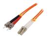 FP2LT03, Разъем: световодный; patchcord; ST, LC; на защелки; Кат: OM2; "папа", LOGILINK