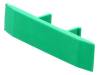 6N A99-5525 Держатель; Назначение: ZUG-6; зеленый; Шир:8,2мм; полиамид