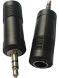 RND 205-00615 Stereo Audio Adapter 3.5 mm Plug - 6.3 mm Socket
